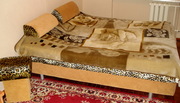 Продам диван – кровать + пуфик+подшки+подлокотники,  б/у в хор.сост