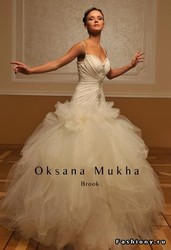 Продам свадебное платье б/у Оксаны Мухи - Брук