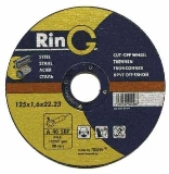 Круги (диски) абразивные отрезные ТМ RING (РИНГ)