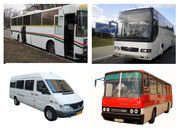 Пассажирские перевозки автобусом Днепропетровск,  пассажироперевозки 