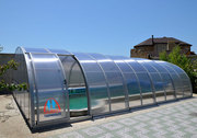 Павильоны для бассейнов в Украине,  крыши для бассейнов