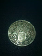 Старинная монета ANNO 1379
