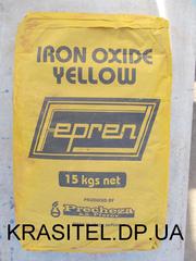 Пигмент краситель для тротуарной плитки Желтый Y-710 Чехия