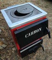 Твердотопливный котел Carbon КСТО - 14П кВт (с плитой)