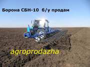 Продам борону навесную зубовую СБН 10 б/у