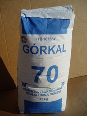 Цемент огнеупорный  «Gorkal 70,  