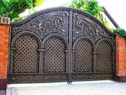 Металлические ворота,  металлические вороты,  ворота распашные металличе