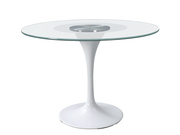 Кухонний скляний стіл Тюльпан