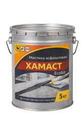 Праймер асфальтовый ХАМАСТ ЭКОБИТ ведро 5, 0 л ДСТУ Б.В.2.7-108-2001