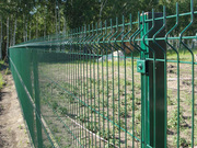 Секційні паркани із 3D сітки — монтаж під ключ